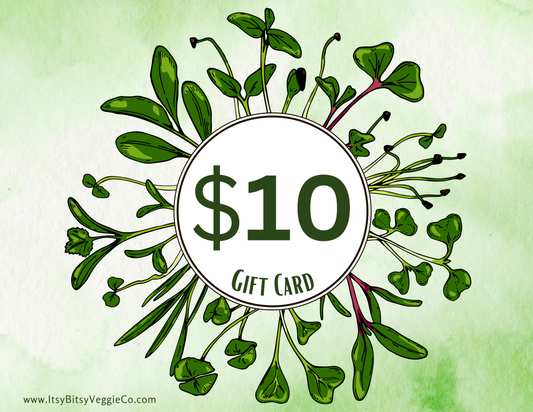 The Itsy Bitsy Veggie Co. Gift Card