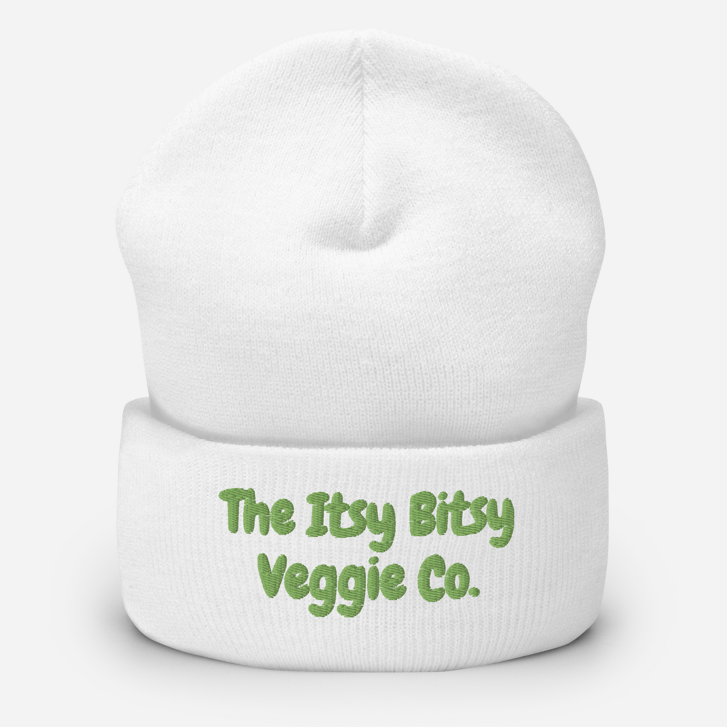 The Itsy Bitsy Veggie Co. Embroidered Beanie